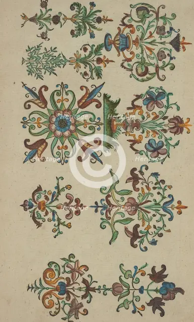 New Modelbüch (Page 9r), 1615. Creator: Andreas Bretschneider.