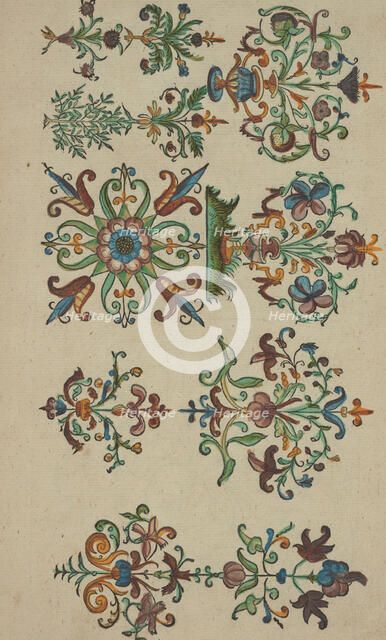 New Modelbüch (Page 9r), 1615. Creator: Andreas Bretschneider.