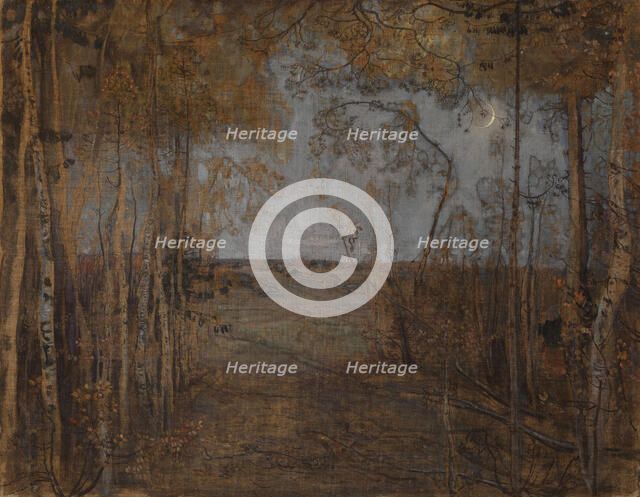 New Moon, 1912. Artist: Brodsky, Isaak Izrailevich (1884-1939)