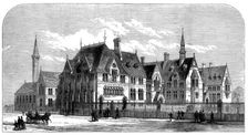 New Owens College, Manchester, 1873. Creator: Unknown