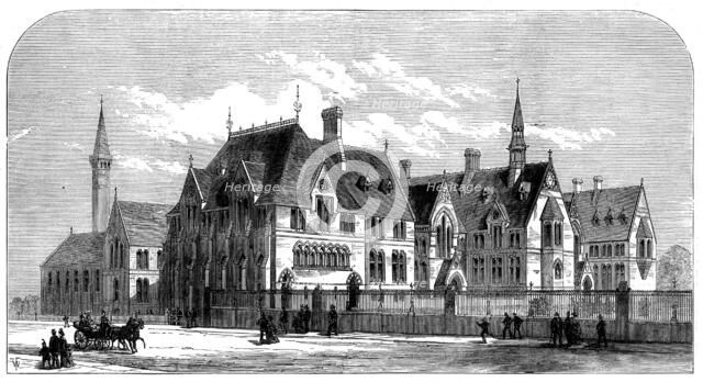 New Owens College, Manchester, 1873. Creator: Unknown.