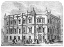 New offices of the Metropolitan Board of Works in Spring-Gardens, 1860. Creator: Unknown