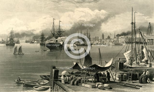 'New Orleans', 1872.  Creator: DG Thompson.