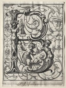 New ABC Booklet: B, 1627. Creator: Lucas Kilian (German, 1579-1637)