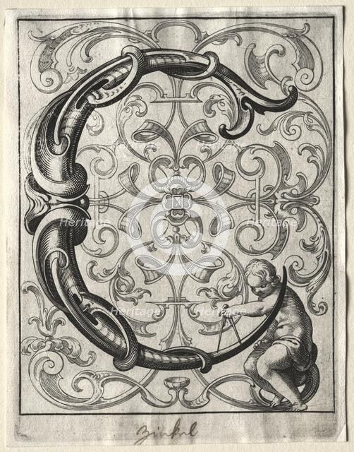 New ABC Booklet: C, 1627. Creator: Lucas Kilian (German, 1579-1637).