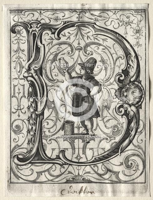 New ABC Booklet: D, 1627. Creator: Lucas Kilian (German, 1579-1637).