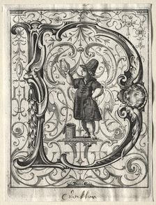 New ABC Booklet: D, 1627. Creator: Lucas Kilian (German, 1579-1637)