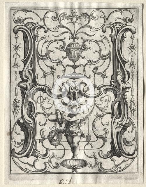 New ABC Booklet: H, 1627. Creator: Lucas Kilian (German, 1579-1637).