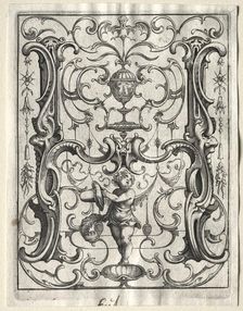 New ABC Booklet: H, 1627. Creator: Lucas Kilian (German, 1579-1637)