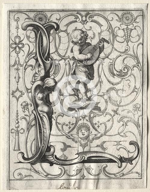 New ABC Booklet: L, 1627. Creator: Lucas Kilian (German, 1579-1637).