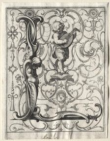 New ABC Booklet: L, 1627. Creator: Lucas Kilian (German, 1579-1637)