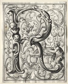 New ABC Booklet: R, 1627. Creator: Lucas Kilian (German, 1579-1637)