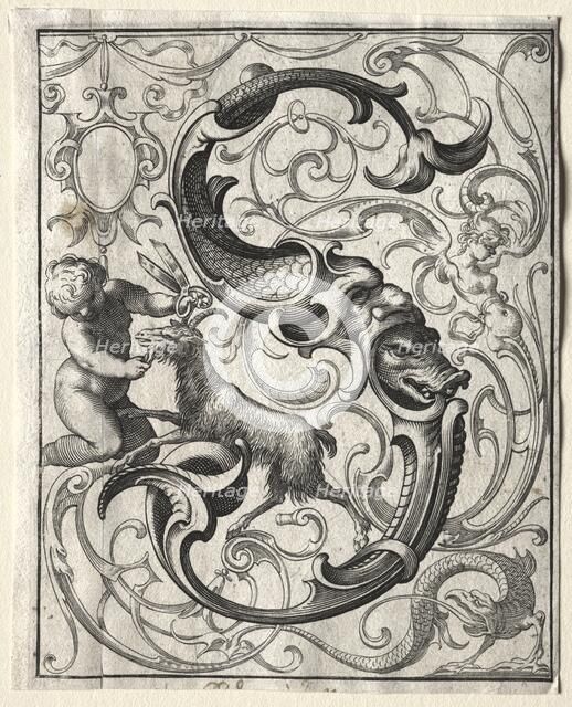 New ABC Booklet: S, 1627. Creator: Lucas Kilian (German, 1579-1637).