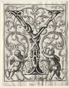 New ABC Booklet: Y, 1627. Creator: Lucas Kilian (German, 1579-1637)