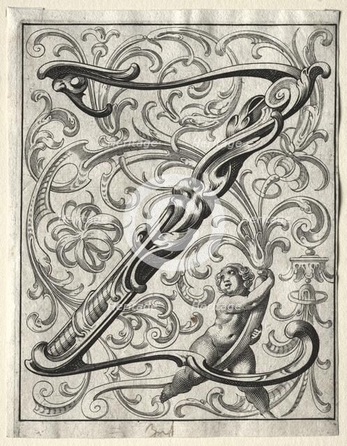 New ABC Booklet: Z, 1627. Creator: Lucas Kilian (German, 1579-1637).