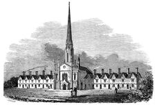 New Alms-houses at Northfleet, 1844. Creator: Unknown