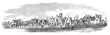 New Almshouses at Watford erected by the Salters Company of London, 1864. Creator: Unknown