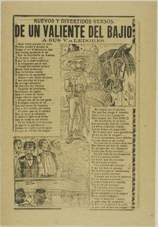 New and Diverse Verses, n.d. Creator: José Guadalupe Posada
