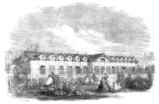 New Antelope House in the gardens of the Zoological Society, Regent's Park, 1861. Creator: Unknown