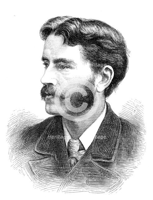 New Associate of the Royal Academy: Mr. Frank Dicksee, A.R.A., 1881. Creator: Unknown.