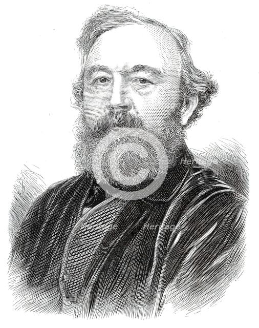 New Associates of the Royal Academy: Mr. Eyre Crowe, A.R.A., 1876. Creator: Unknown.