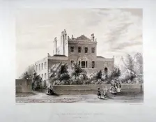 New asylum for infant orphans at Stamford Hill, Stoke Newington, London, c1846. Artist: JT Balcombe