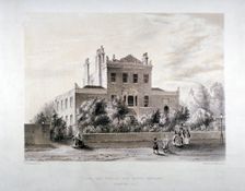 New asylum for infant orphans at Stamford Hill, Stoke Newington, London, c1846. Artist: JT Balcombe