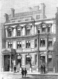 New building of the City Carlton Club, 1880. Creator: Unknown