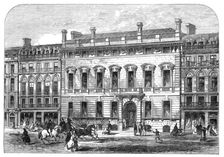 New building of the Garrick Club, King-Street, Covent-Garden, 1864. Creator: Unknown