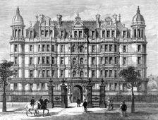 New buildings, Temple Gardens, 1880. Creator: Unknown