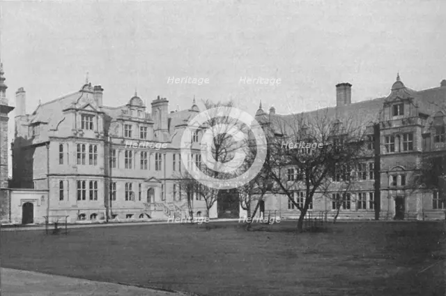 'New Buildings, Trinity College, Oxford', 1904. Artist: Gillman.
