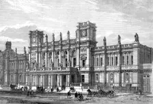 New buildings of the London University, Burlington Gardens, opened by the Queen on Wednesday, 1870. Creator: Unknown