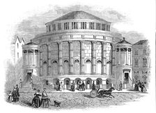 New Baptist Chapel, Leicester, 1845. Creator: Unknown