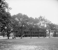 New Barracks, Fort Monroe, Va., between 1900 and 1910. Creator: Unknown