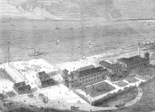 New baths and assembly-rooms at Southsea, 1871. Creator: Unknown