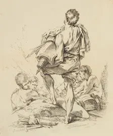 New Book of Various Figures, 1751. Creator: Francois Boucher