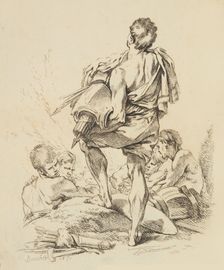 New Book of Various Figures, 1751. Creator: Francois Boucher