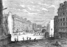 New Boulevard Malesherbes, looking towards the Madeleine, 1861. Creator: Unknown