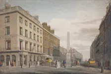 New Bridge Street, City of London, 1809. Artist: William James Bennett