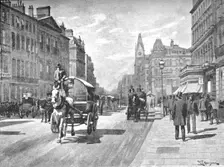 New Bridge Street, Blackfriars 1891. Creator: William Luker