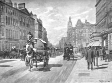 New Bridge Street, Blackfriars 1891. Creator: William Luker