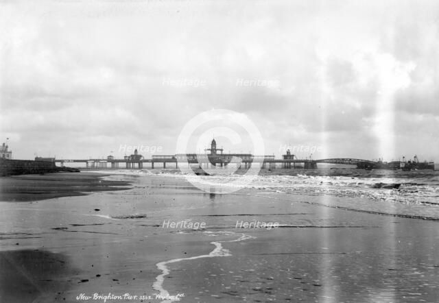 New Brighton Pier, Wallasey, Cheshire, 1890-1910. Artist: Unknown