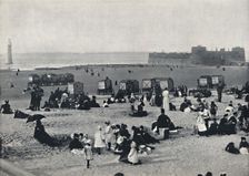 New Brighton - Showing the Port and the Lighthouse 1895