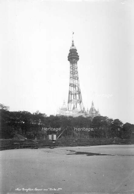 New Brighton Tower, Wallasey, Cheshire, 1890-1910. Artist: Unknown