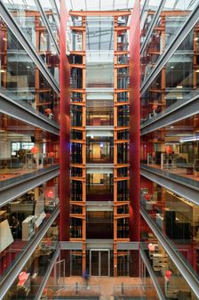 New Broadcasting House, Portland Place, Marylebone, London. 2016. Creator: Chris Redgrave