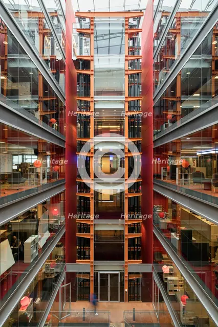 New Broadcasting House, Portland Place, Marylebone, London. 2016. Creator: Chris Redgrave.