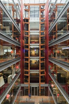 New Broadcasting House, Portland Place, Marylebone, London. 2016. Creator: Chris Redgrave