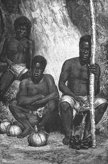 New Caledonian Fruit-sellers; Some Account of New Caledonia 1875. Creator: Unknown