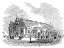 New Catholic church at Newcastle, 1844. Creator: Unknown
