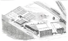 New Cattle-Market, Reading, 1850. Creator: Unknown